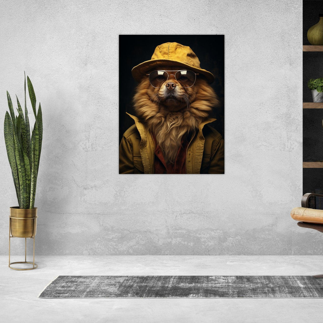 Abenteuer Hund 30x40 cm / 12x16″ / Poster auf halbmattem Papier