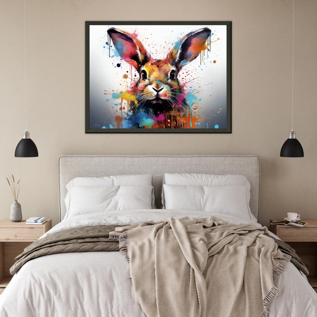 Aquarell-Hase 30x40 cm / 12x16″ / Poster auf halbmattem Papier