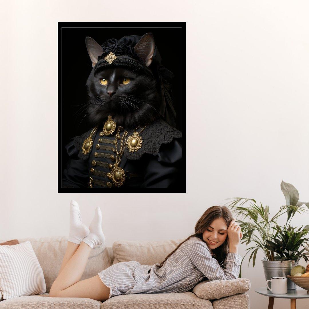 Aristokratische Eleganz 30x40 cm / 12x16″ / Poster auf halbmattem Papier