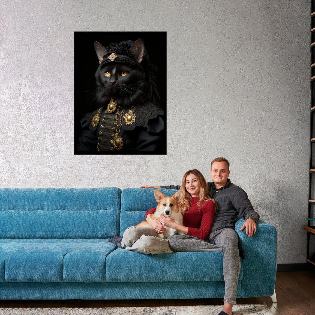 Aristokratische Eleganz 30x40 cm / 12x16″ / Poster auf halbmattem Papier