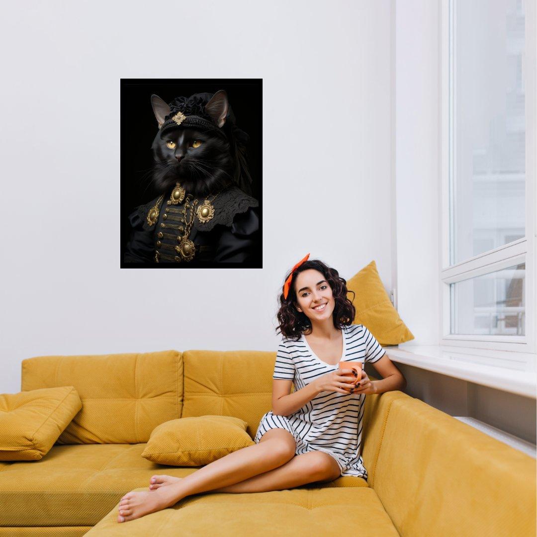 Aristokratische Eleganz 30x40 cm / 12x16″ / Poster auf halbmattem Papier