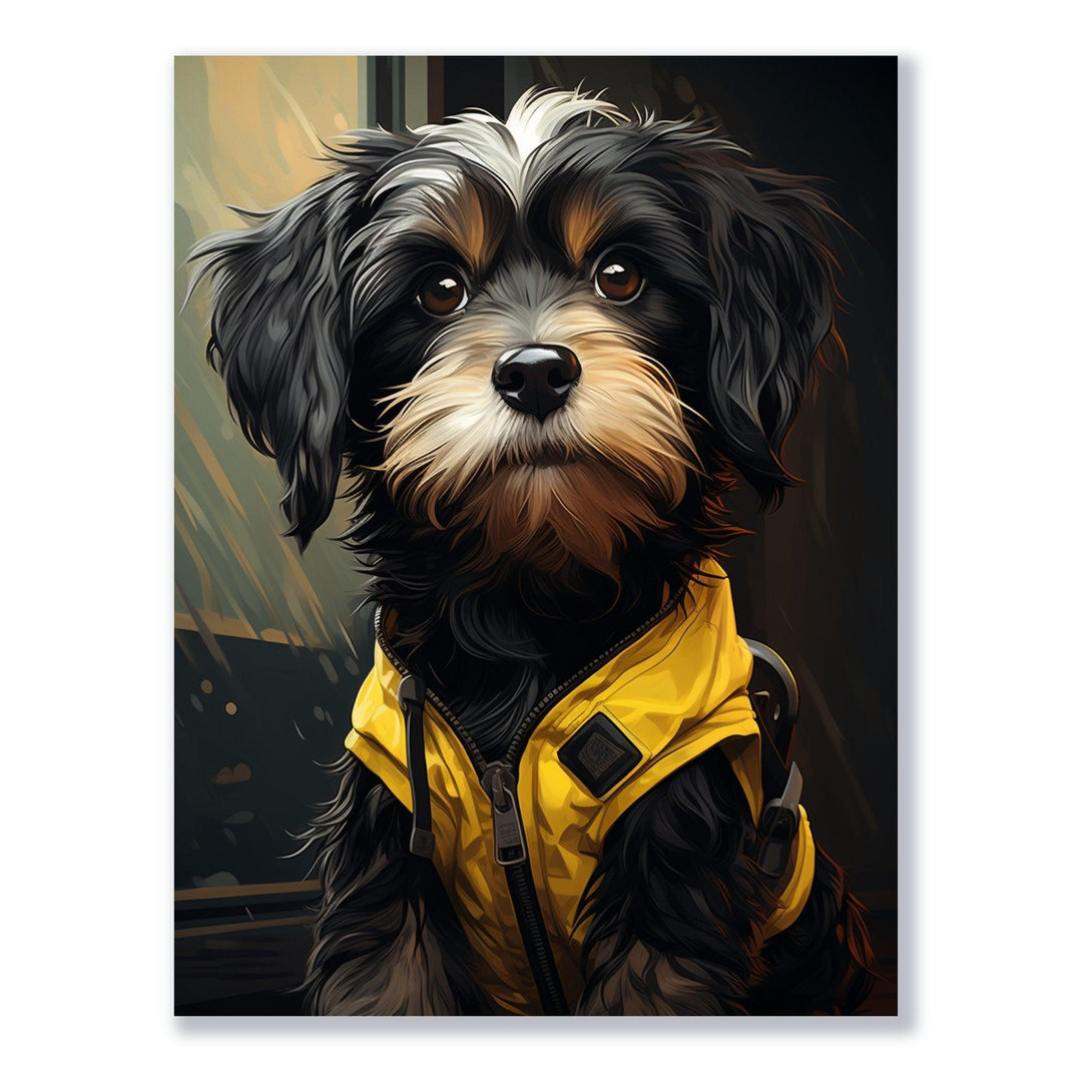 Aufmerksamer Havaneser 30x40 cm / 12x16″ / Poster auf halbmattem Papier