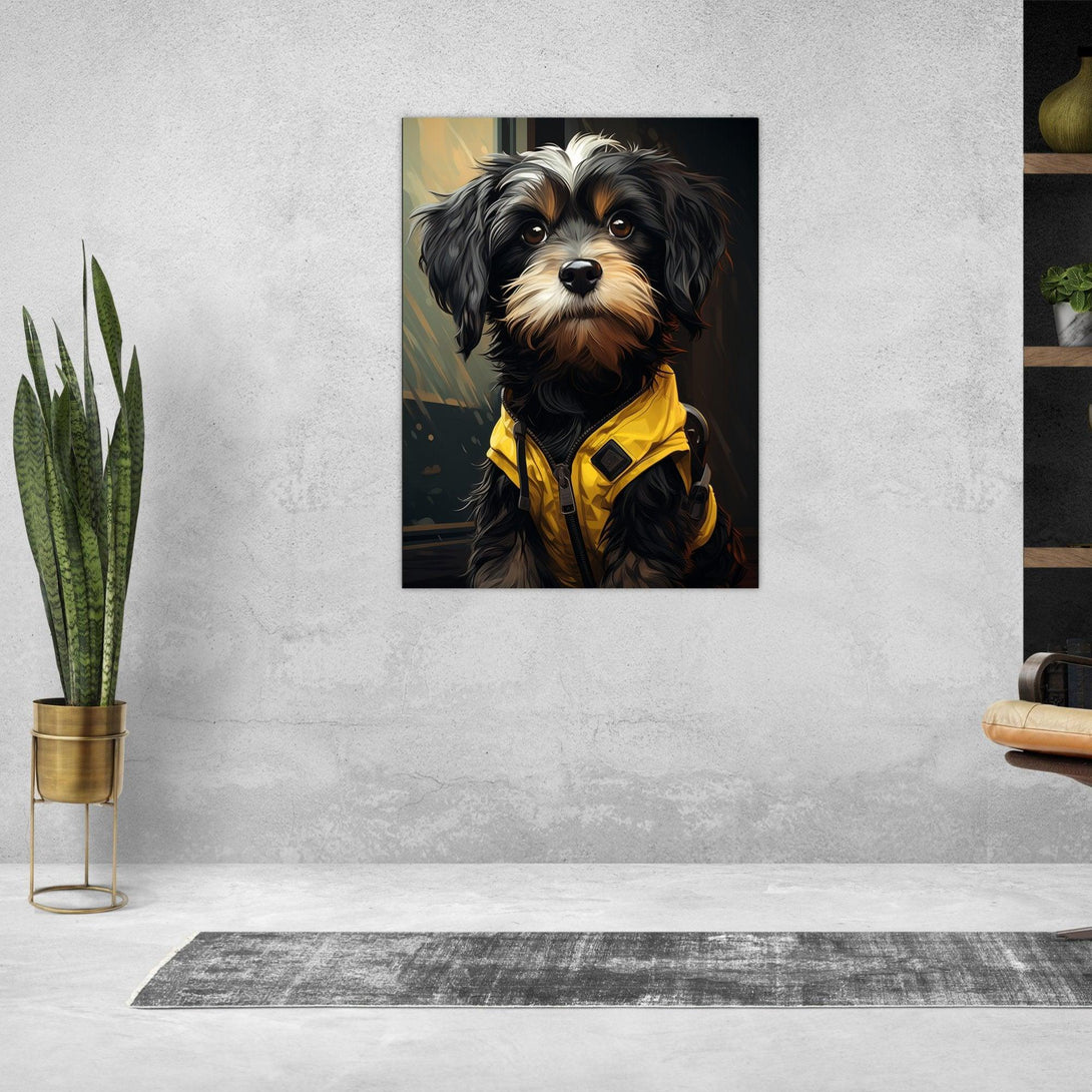 Aufmerksamer Havaneser 30x40 cm / 12x16″ / Poster auf halbmattem Papier
