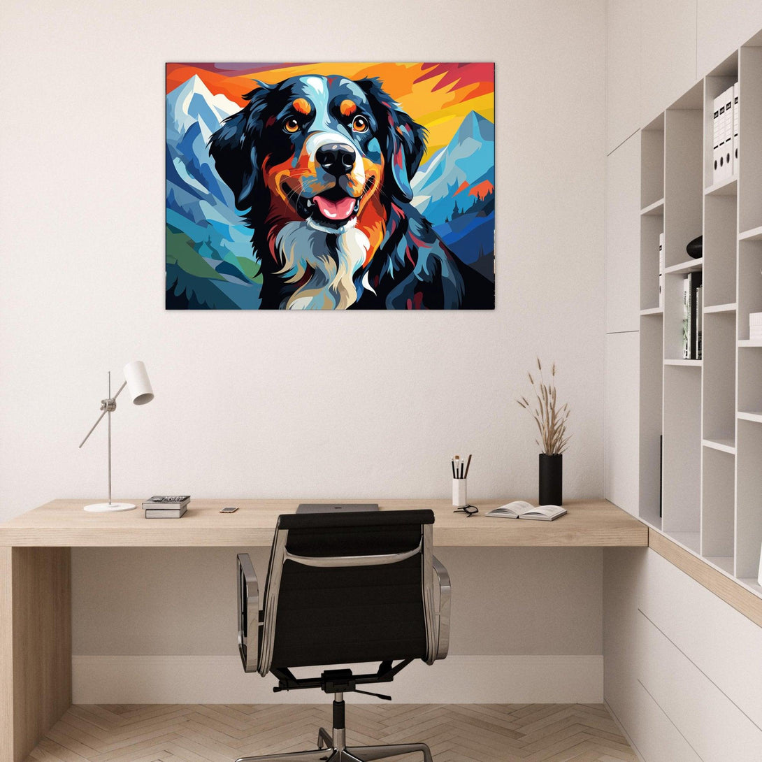 Bergfreund Sennenhund 30x40 cm / 12x16″ / Poster auf halbmattem Papier