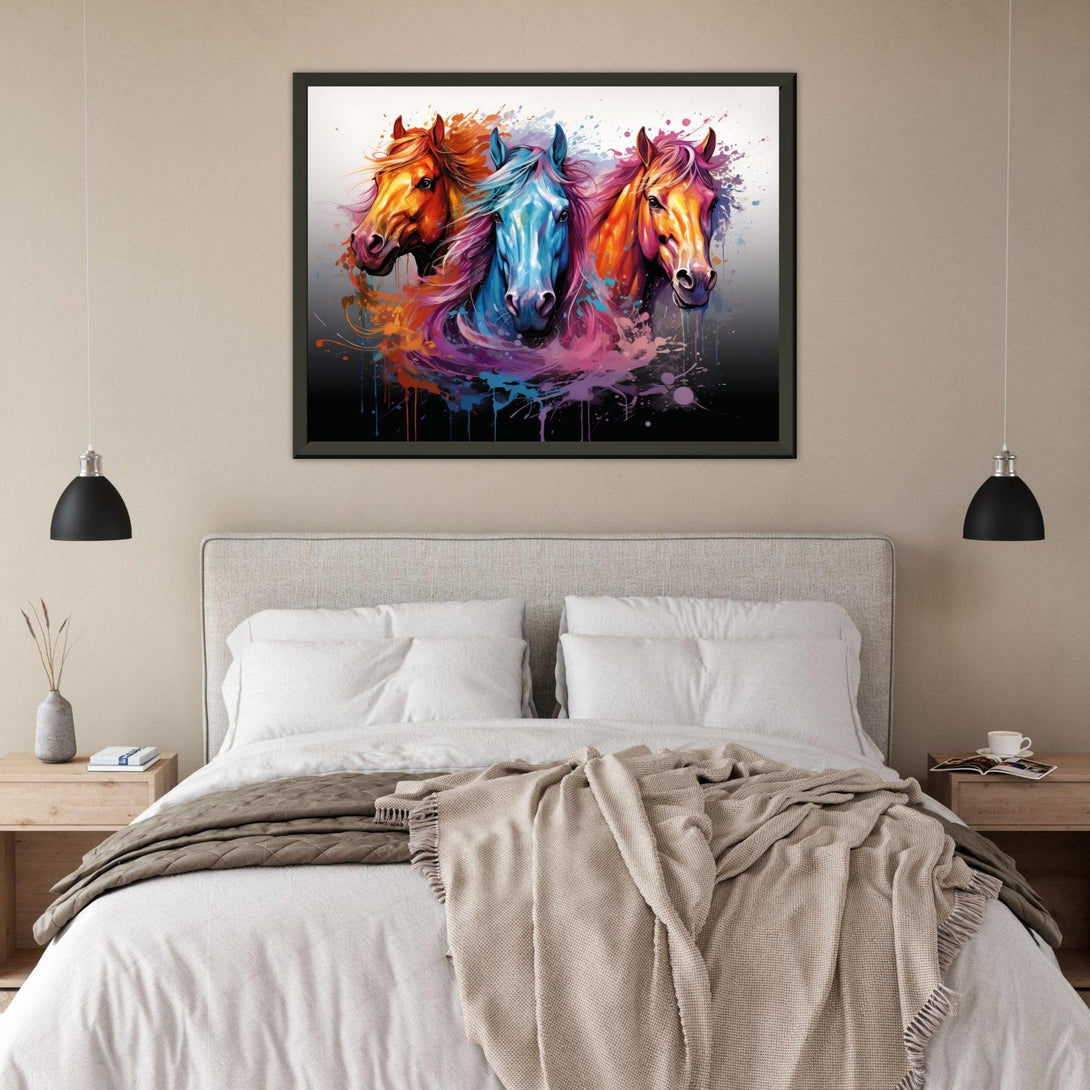 Chromatische Eleganz 30x40 cm / 12x16″ / Poster auf halbmattem Papier