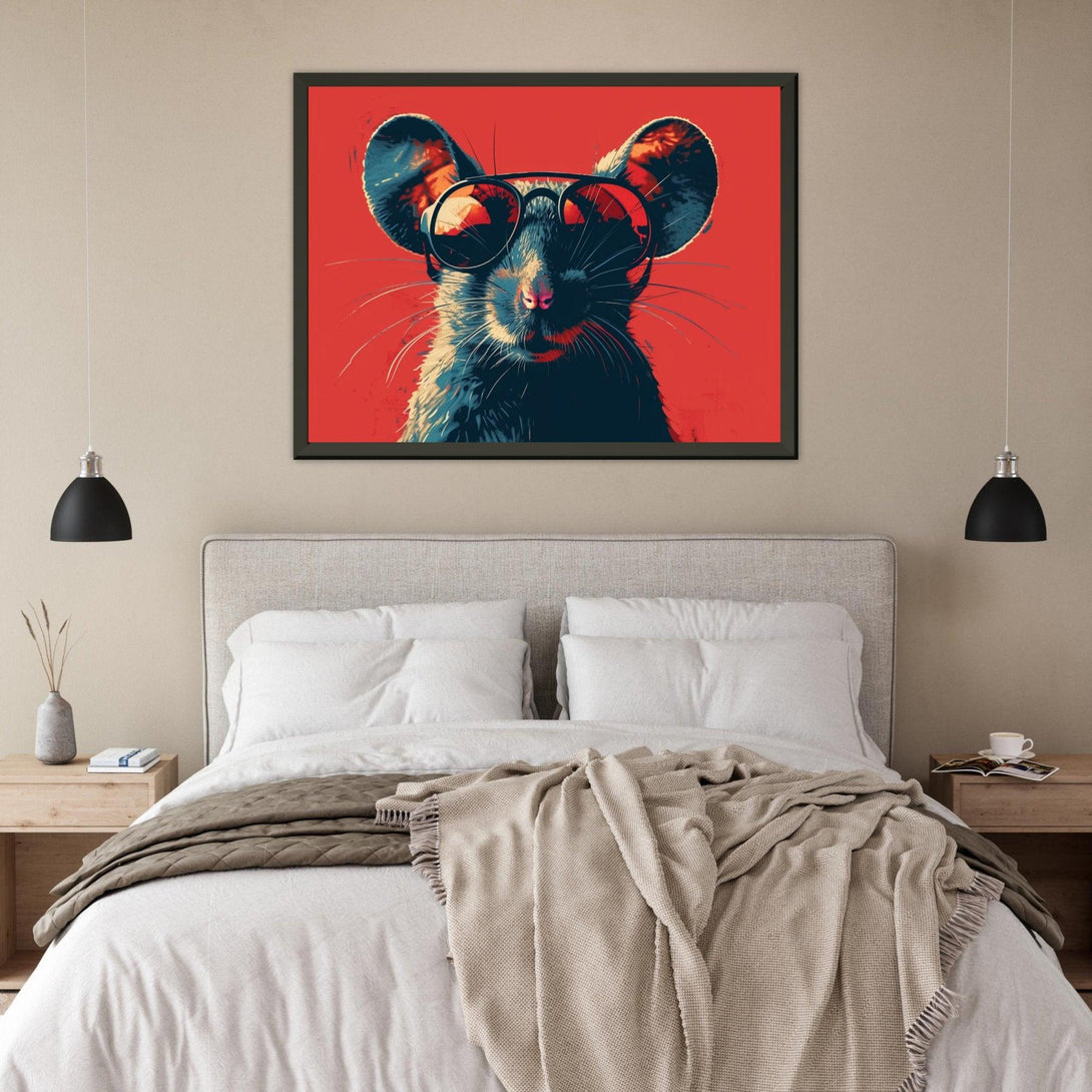 Coole Maus 30x40 cm / 12x16″ / Poster auf halbmattem Papier