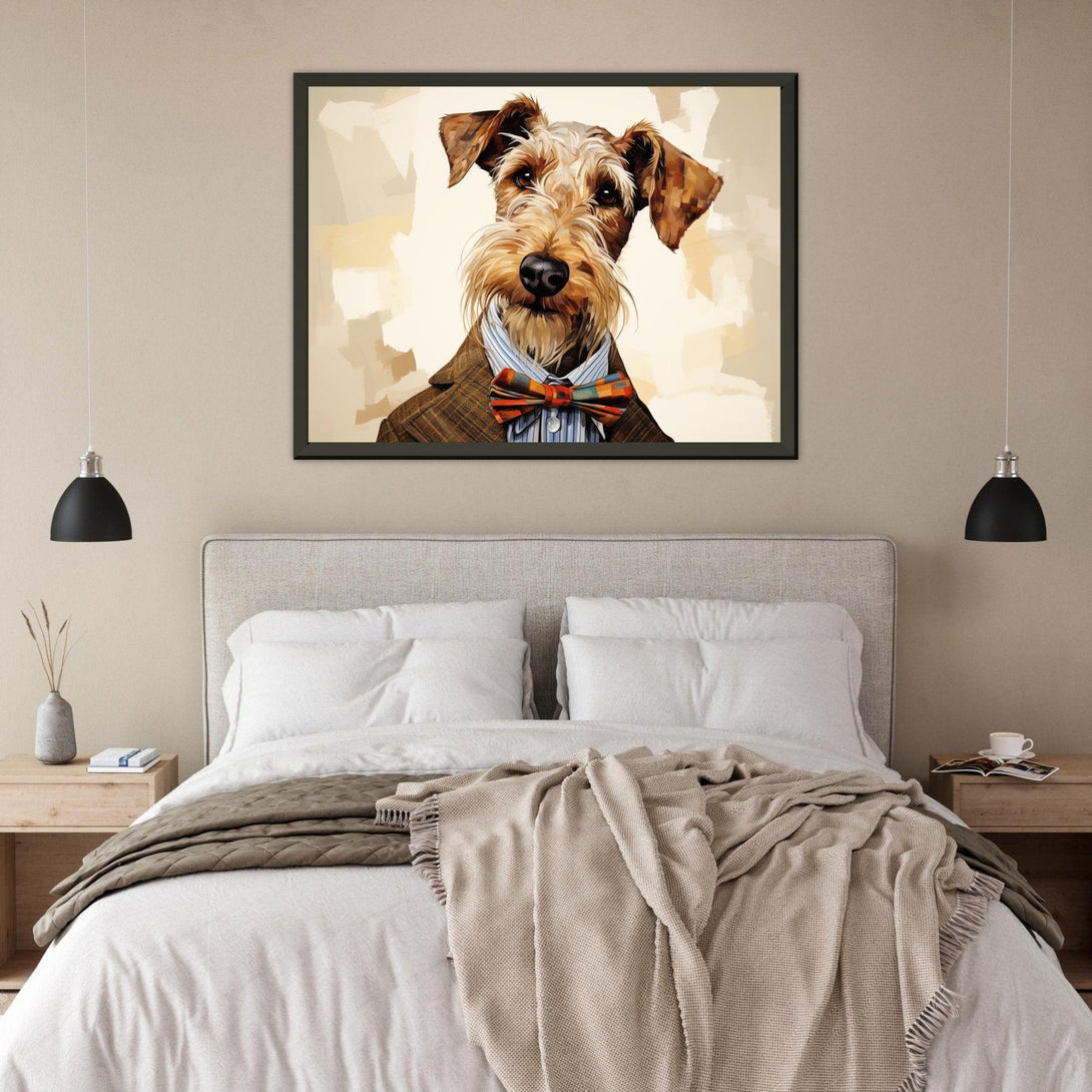 Der Dandy Hund 30x40 cm / 12x16″ / Poster auf halbmattem Papier