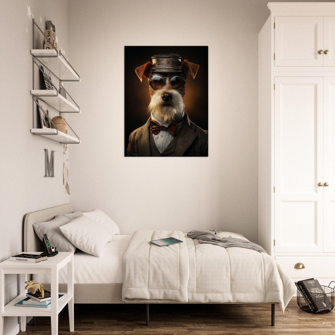 Der Gentleman Terrier 30x40 cm / 12x16″ / Poster auf halbmattem Papier