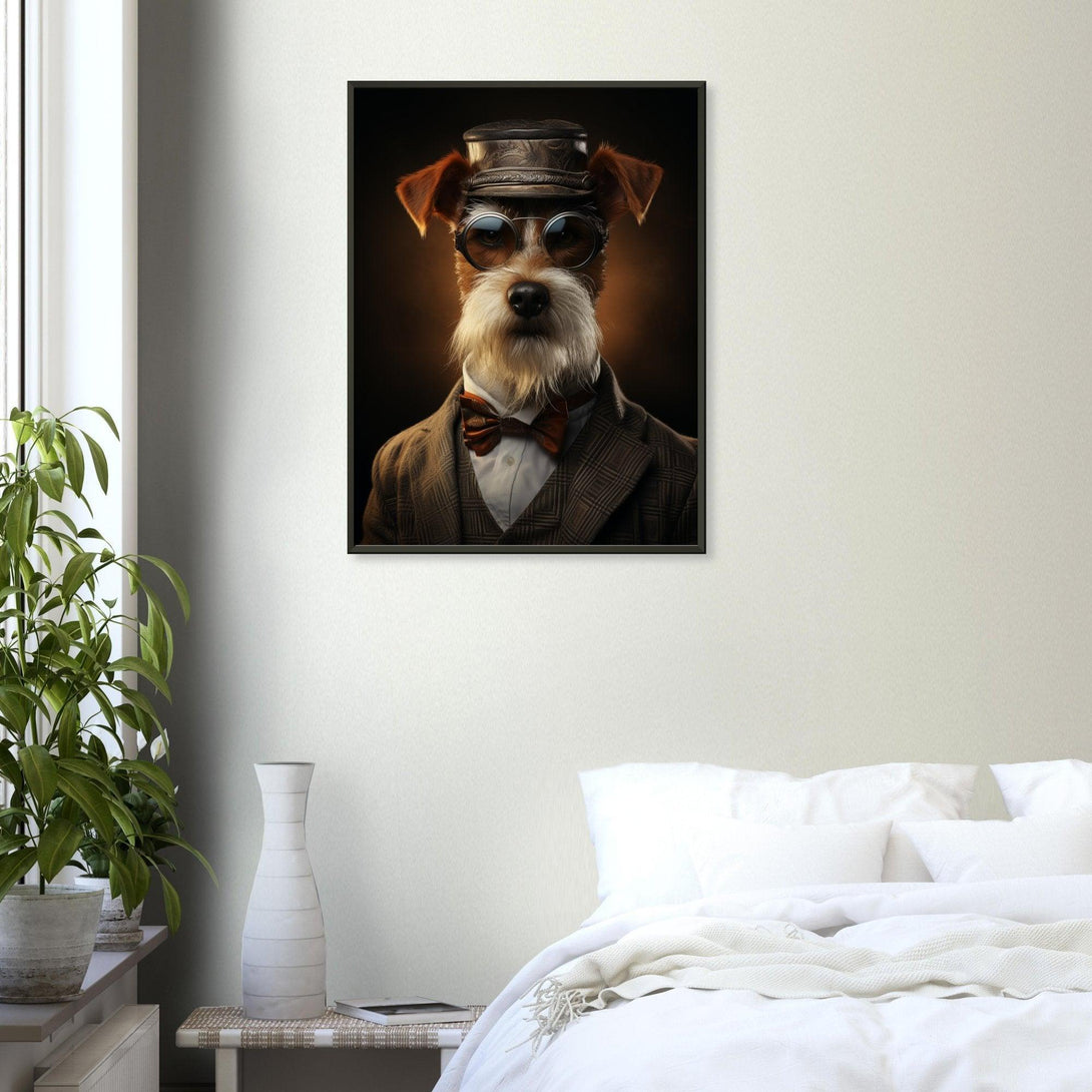 Der Gentleman Terrier 30x40 cm / 12x16″ / Poster auf halbmattem Papier