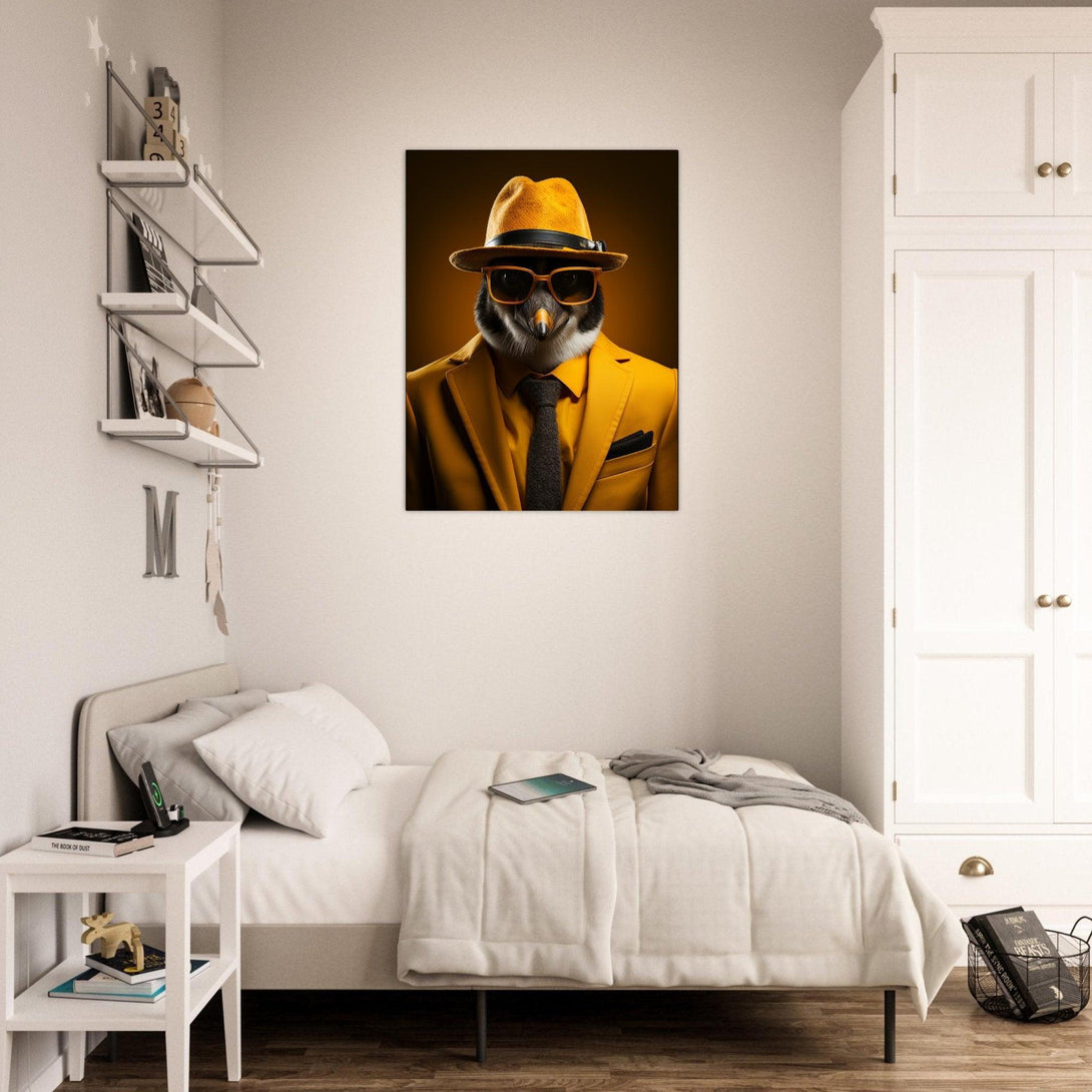 Eleganter Tier-Detektiv 30x40 cm / 12x16″ / Poster auf halbmattem Papier