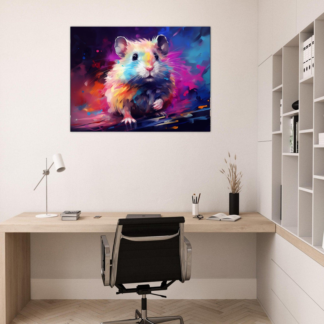 Farbenfrohes Nagetier 30x40 cm / 12x16″ / Poster auf halbmattem Papier