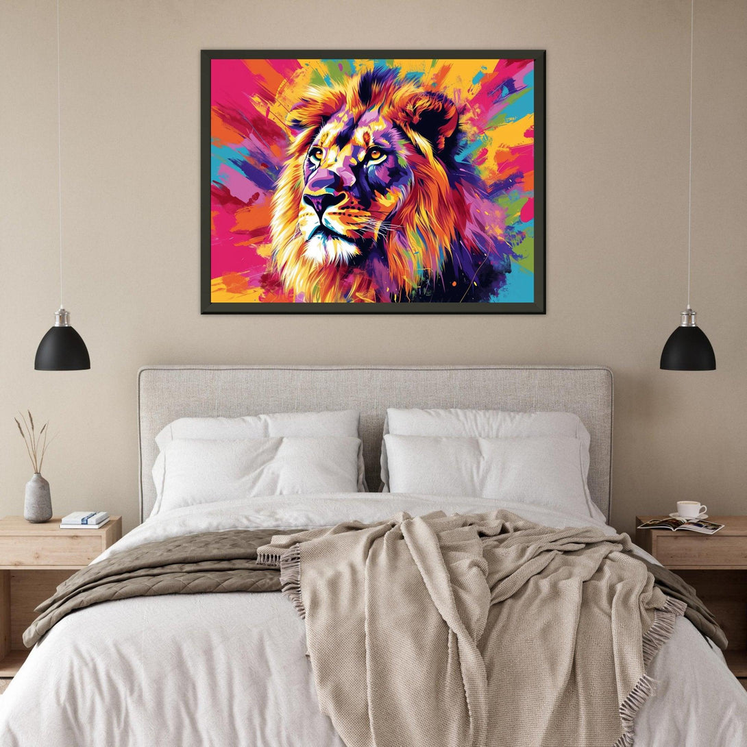 Königliche Farbenpracht 30x40 cm / 12x16″ / Poster auf halbmattem Papier