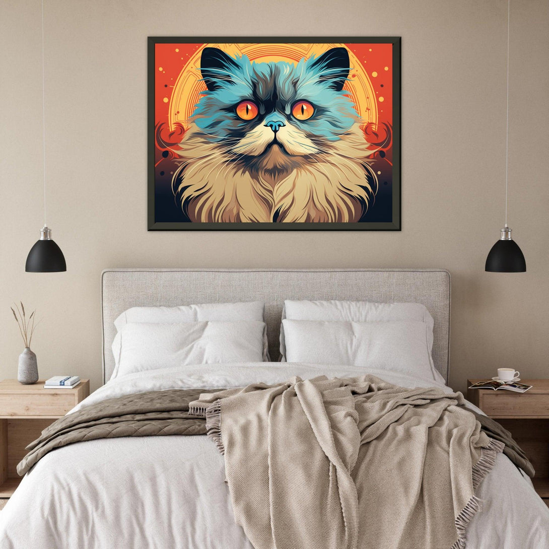 Mystische Katze 30x40 cm / 12x16″ / Poster auf halbmattem Papier