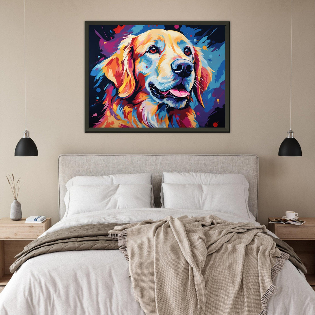 Pop Art Goldie ein Bild aus der collections Tierbilder als Poster im Wohnzimmer
