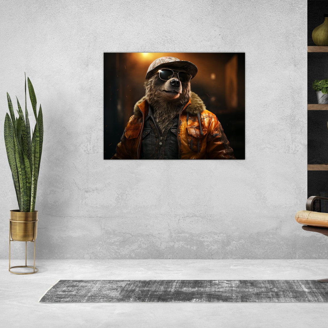 Cool Bear ein Bild aus der collections Tierbilder als Poster