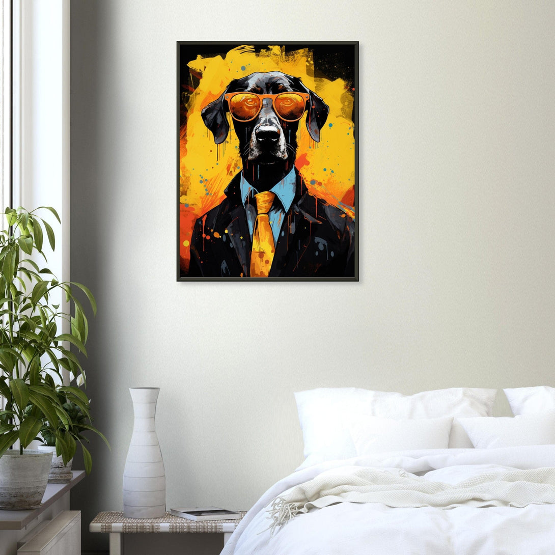 Hunde Deal ein Bild aus der collections Tierbilder als Poster