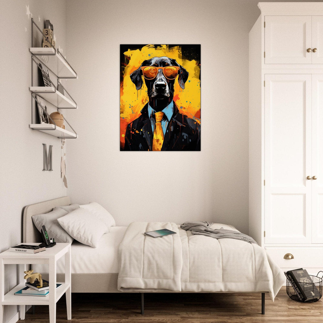 Hunde Deal ein Bild aus der collections Tierbilder als Poster im Wohnzimmer
