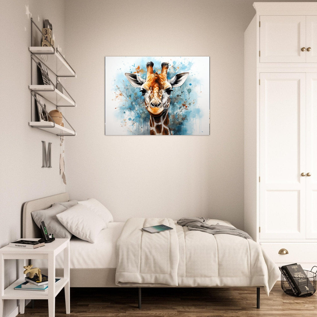 Georgina, die Giraffe ein Bild aus der collections Tierbilder als Poster im Wohnzimmer
